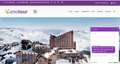 Desktop Screenshot of enotourchile.com