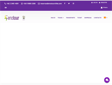 Tablet Screenshot of enotourchile.com
